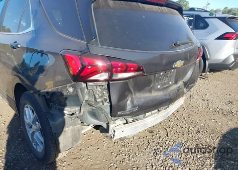 2022 Chevrolet Equinox Awd Lt из США, поврежденный, VIN 3GNAXUEV2NS210912